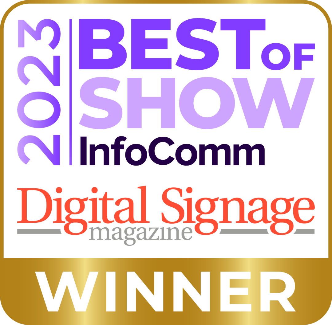 Best of Show | 奥拓电子喜获美国InfoComm展会最佳产品奖