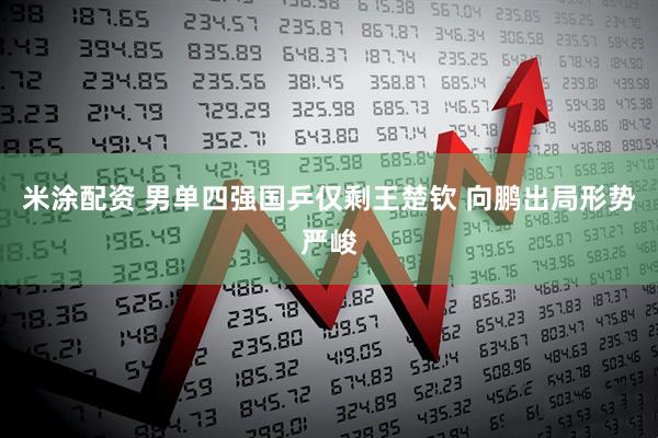 米涂配资 男单四强国乒仅剩王楚钦 向鹏出局形势严峻